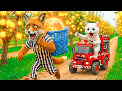 Mama Cat Trims Fur on the Farm and Makes Tiger Hat For Kittens At Home🐾🎩🐯