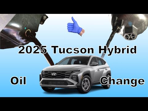 2025 Hyundai Tucson Hybrid 1.6L Oil Change & Service Light Reset, NX4, How To