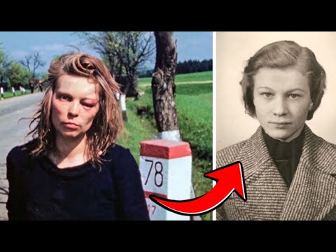 The Lost German Girl: The Mystery of Her 1945 Footage | The End of WW2