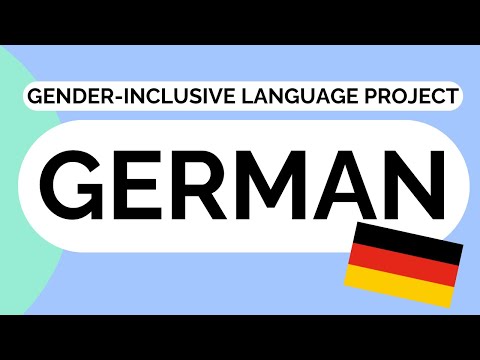 Gender-Inclusive Language Project: German