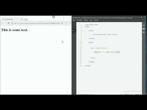 Ep.34 | External CSS Explained | The Best Way to Style Websites