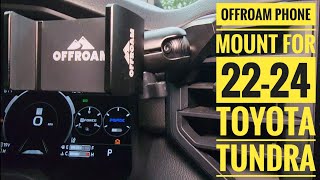 The BEST Phone Mount For The 2022-24 Toyota Tundra