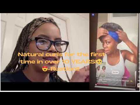 Reacting to Twins' Natural Hair Journey After 10 Years of Chemicals | My Own Natural Hair Update