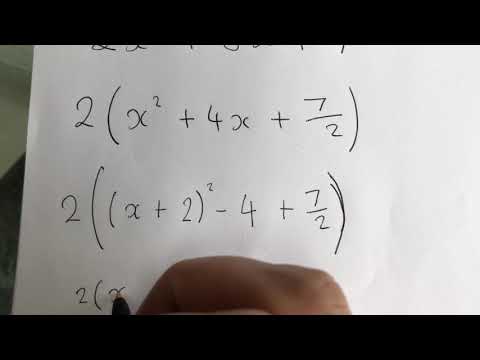 Completing the square