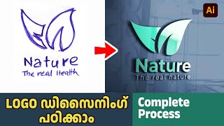 How to Create Logo in illustrator Malayalam Course | Logo Designing Malayalam | ലോഗോ ഡിസൈനിംഗ്