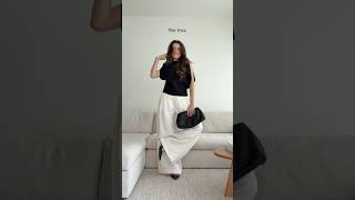 Flattering summer outfits for the inverted triangle!