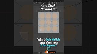 Blender Quick tips : Scaling fix. #3d #blender #3danimation #blender3d #blendertips #3dmodeling
