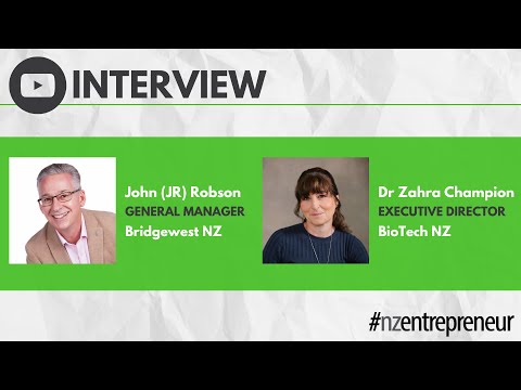 Interview: New Zealand biotech industry update with Dr Zahra Champion & John ("JR") Robson