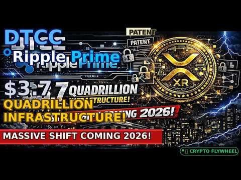 DTCC Just Added Ripple Prime to Clearing Rails – XRP Patents + $3.7 Quadrillion Infrastructure ep.47