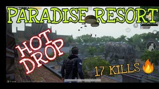 PARADISE HOT DROP!!! 17KILLS •Sanhok map full gameplay• #PushToConqueror