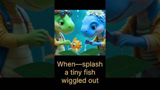 Five Little Dinosaurs and a Big Splashy Lesson! |#shortsfeed #short#shorts #ytshorts #fun @zano576