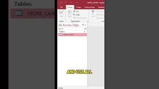 Use vbScript with MS Access #shorts