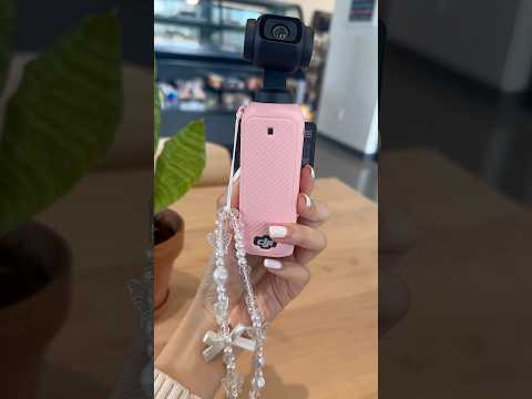 turning my DJI osmo pocket 3 into that girl 😂🎀 #accessories #aesthetic #pink #djiosmopocket3