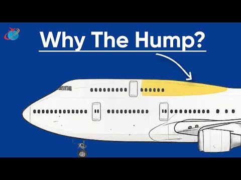 The Secret Purpose of the 747’s Hump #plane #aviation