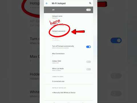 how to change Hotspot password in android |hotspot ka password kaise change kare #shorts