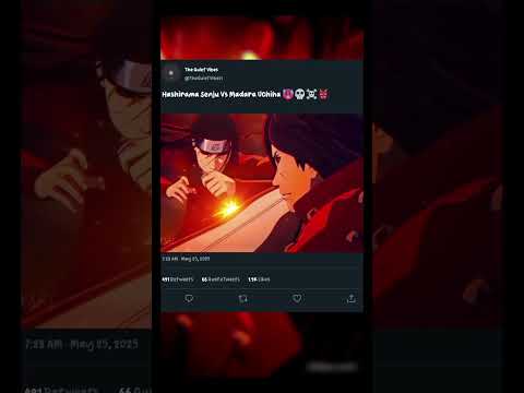Hashirama Senju Vs Madara Uchiha 🥵💀 #anime #naruto #madarauchiha #hashirama #brother #iconicsound