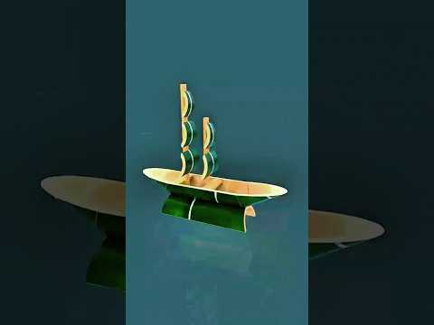 How To make Watership #funny #automobile #automation #watership #ship #diy #bamboo #craft