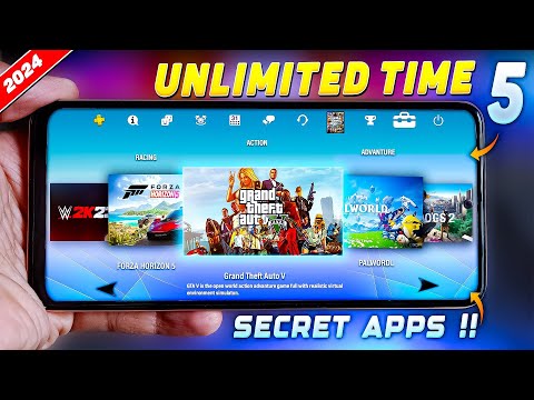 I Found 5 SECRET *Unlimited Time* Cloud Gaming Apps Existing in 2024 🤯