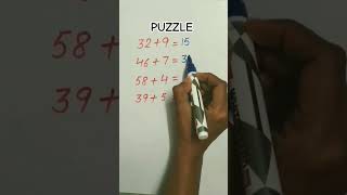 Puzzle #funwithmath #logicalreasoning #math #reasoning #shorts