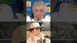 What is Carlo Ancelotti So Mad About?😳 #realmadrid #laliga #soccerpodcast