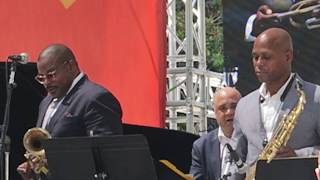 Drummer Carl Allen All star band tribute to Art Blakey @ San Jose Jazz fest