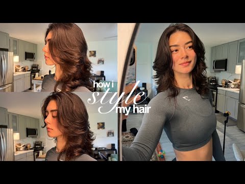 styling and maintaining a wolfcut! | my haircare tips