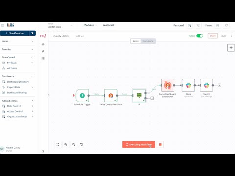 How to create automated workflows on Faros AI