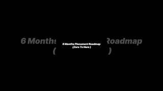 6 months Roadmap #coding #codinglife #software #softwareengineer #developer #developerlife #shorts