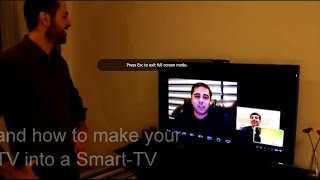 Android PC MK818 unboxing & review (Plus Skype video call test)