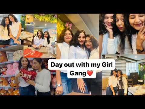 Day out with  my girls❤️#friendsouting #tuluvlogger , yenna 500 subscribers da party🎊🥳