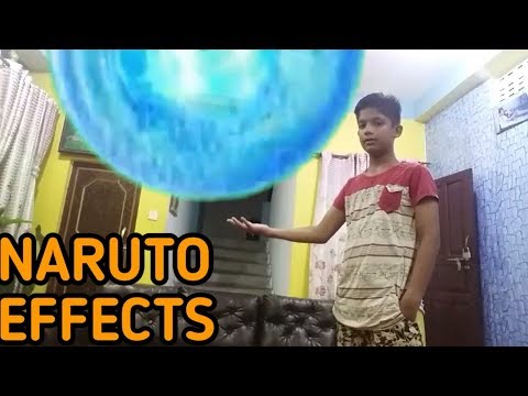 Naruto effects || shadow clone + rasengan + chidori + fire ball jutsu