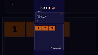 🚀 Learn CSS Flex GAP in 20 sec! | html css tutorial