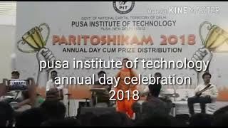 Pusa institute of technology  annual day celebration - Random king