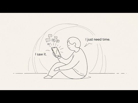 The Psychology of People Who Read Messages But Reply Hours Later
