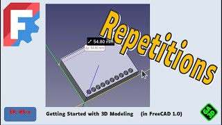 Master the Basics of Axial Repetion in 3D Modeling Techniques! 🎯📐