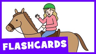 Learn Verbs #3 | Talking Flashcards