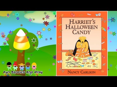 "HARRIET'S HALLOWEEN CANDY" - Kids Stories Read Aloud | Childrens Read Along | Fun Stories Play