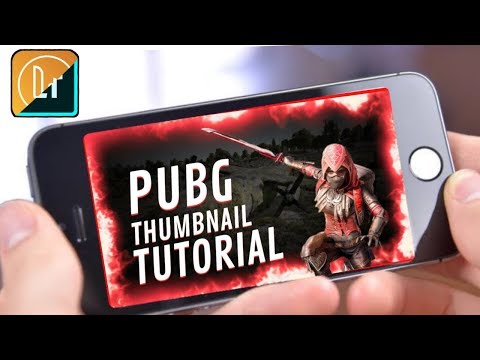 PUBG THUMBNAIL TUTORIAL|| STYLE FLAMING|| VEDITINGPRO
