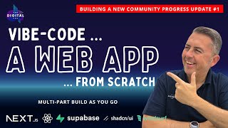#Vibecoding a New Community from Scratch - Progress Update #1