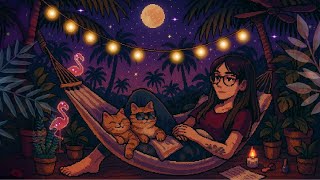 🌴Tropical Chill LO-FI Mix - Summer high lo-fi Mix - Beats to Relax and GARDEN  to🥦 (5 HOURS)
