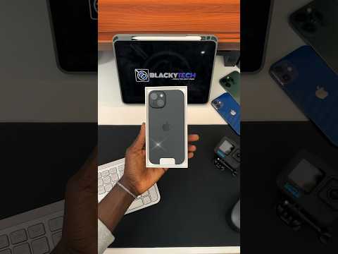iPhone 15 Black Unboxing ♠️.           #iphone15 #apple #shorts #iphone15unboxing #unboxing xing