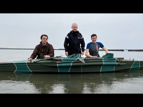 Homemade WW2 Replica Canoe. (First Sea Trials!) #ww2 #sas #homemade #history