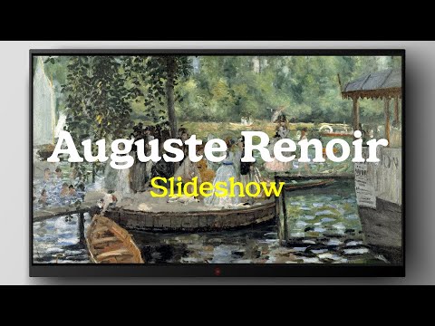 TV Art Slideshow | Auguste Renoir | 2 Hours | No Music | 명화 슬라이드 | 회화 | 미술 | 명화감상 | 더프레임tv