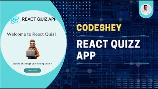 The React Quiz App using React.js, HTML and Pure CSS | React.js Project
