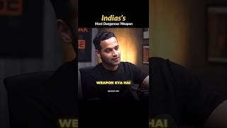 Most Dangerouis Weapon of India#podcast #shorts #motivation #dangerousweapons #indianweapons