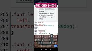 CSS Transformation by building a Penguin step 84 #ytshorts#youtubeshorts#freecodecamp #htmlcss#reels