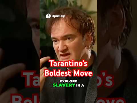 The Real Reason Tarantino Made Django Unchained #Tarantino #DjangoUnchained #MovieHistory #shorts