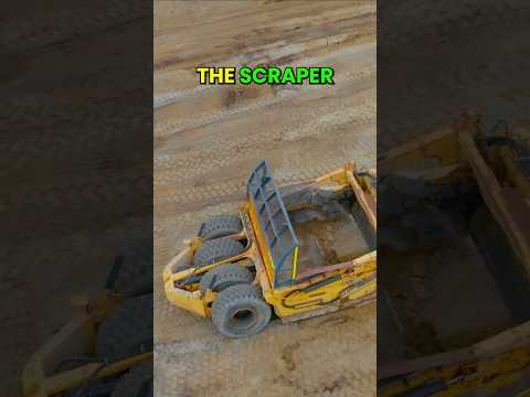 How the Construction Scraper Works (Heavy Equipment)