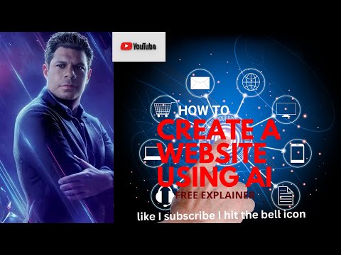 How to build a website using AI