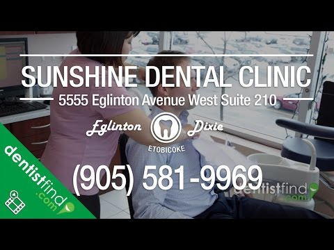 Etobicoke Dentist- Sunshine Dental at 5555 Eglinton Ave West East of Dixie Road
